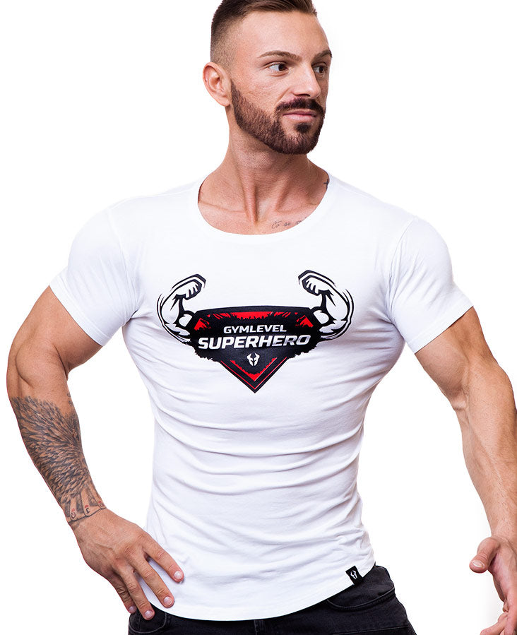 Gymlevel Superhero sportovní fitness tričko