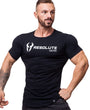 ResoluteGear Black sportovní fitness tričko